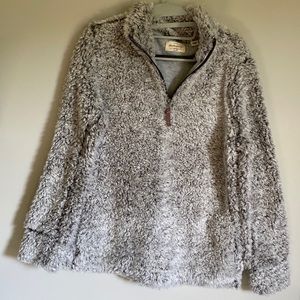 Women’s Weatherproof Size S Sherpa Pullover 1/4 Zip